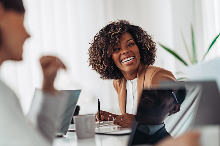 An executive coaching conversation